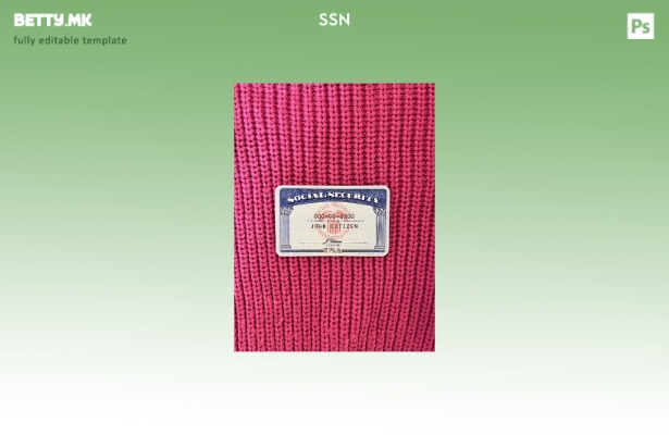 модерен стил USA SSN photolook розова текстилна позадина ПРЕДЕН шаблон